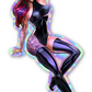 Latex Gamer Star Sticker