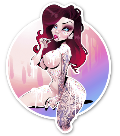Candy Sticker