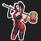 Harley Quinn Starfucked Sticker