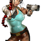 LaraCroft Starfucked Sticker