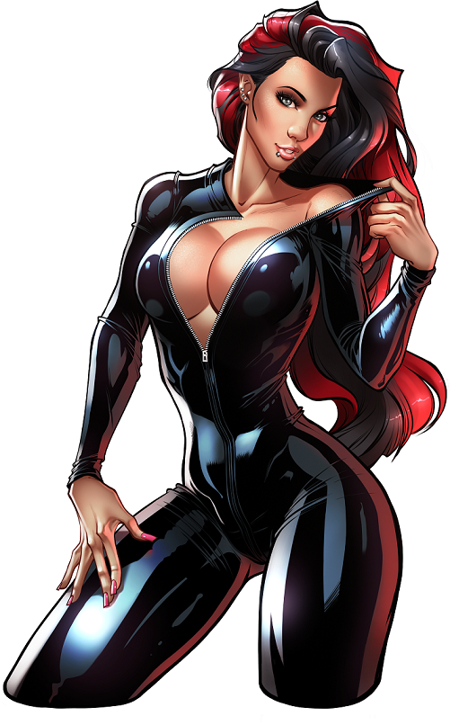 Latex Catsuit Sticker